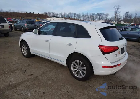 2015 Audi Q5 2.0T Premium from USA, damaged, VIN WA1LFAFP8FA041317